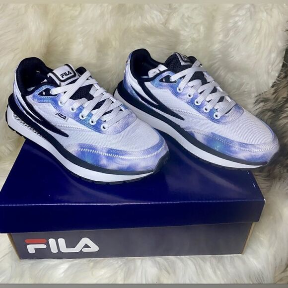 Fila Renno Tie Dye Women's Shoes, 5CM01650-147, (New in Box) Size 10/41.5EU - Picture 3 of 10